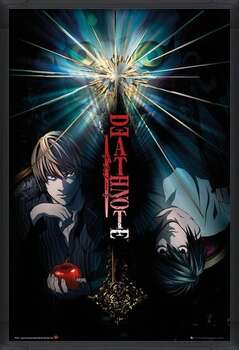 Innrammet plakat Death Note - Duo