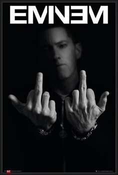 Innrammet plakat Eminem - Fingers